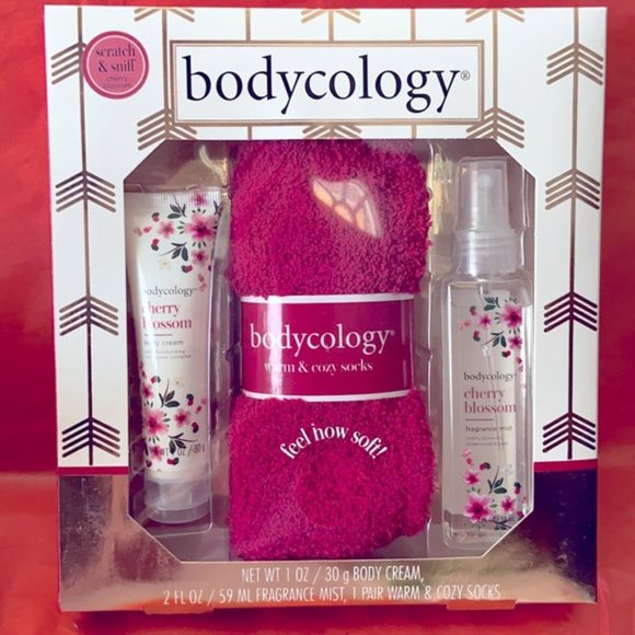 bodycology Three Piece Warm & Cozy Sock Set - Picture 1 of 3